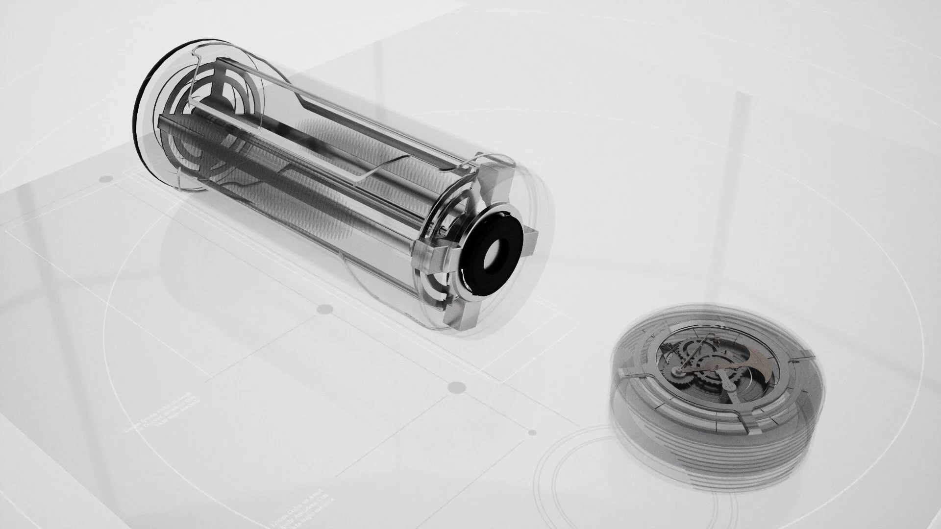 H2O: Bottle with mechanical pedometer