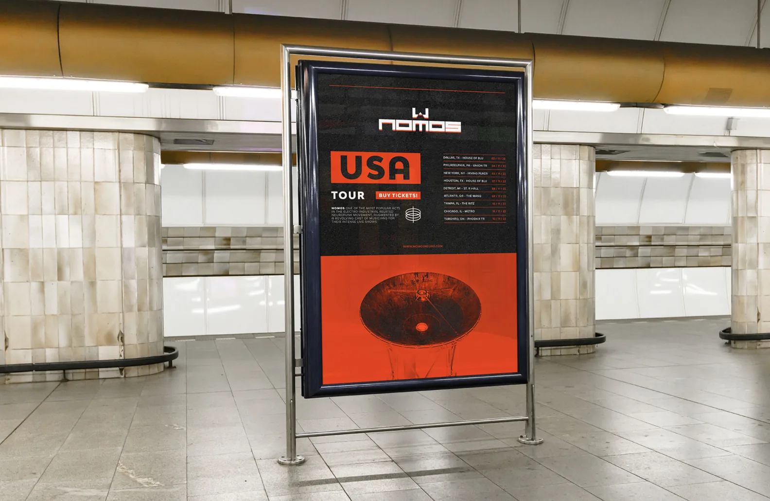 Nomos: Musikkband branding bilde 1